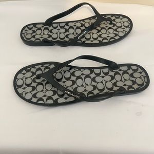 COACH Jelly Flip Flops